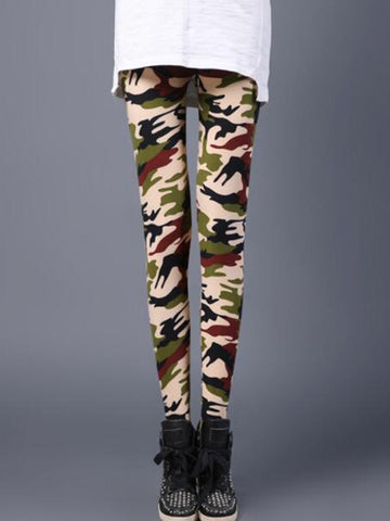 New Womens Leggins Style Slim Stretch Trouser