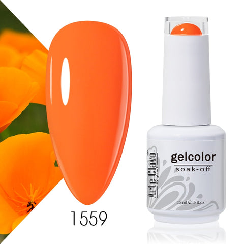 15ml Rose Red Color Series Gel Nail Polish