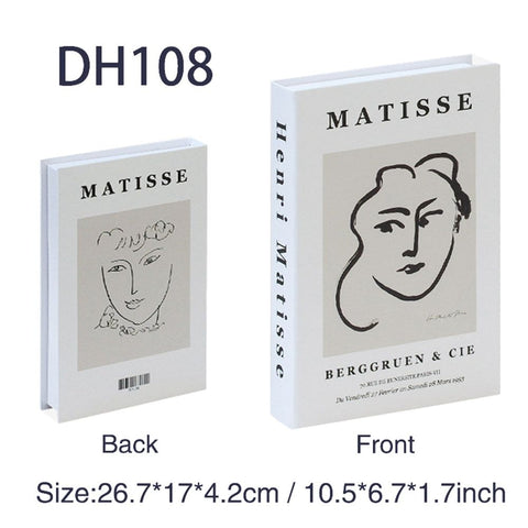 New Luxury Fake Books Decoration