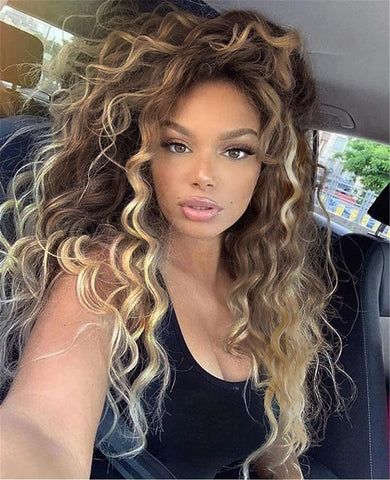 New Synthetic Womens Wig Long Hair