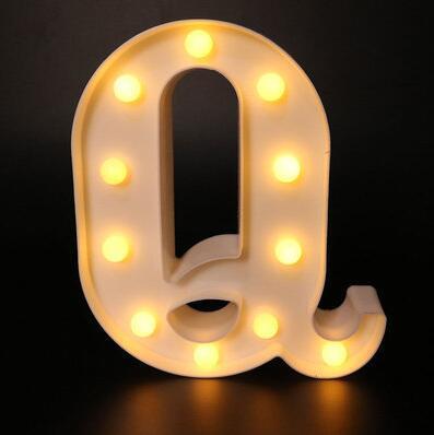 New Alphabet Letter LED Lights