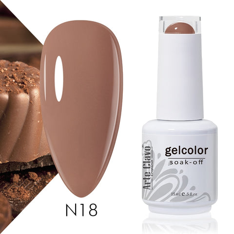 15ml Rose Red Color Series Gel Nail Polish