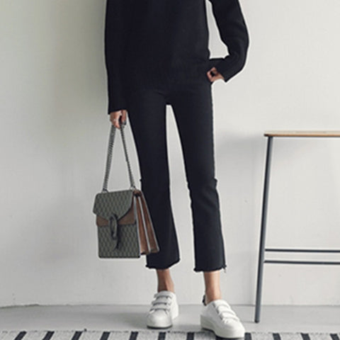 Women Straight Leg Fashion Cozy Soft pants