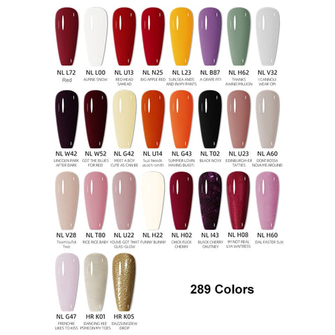 New 308 Colors 15mL Regular opies Nail Polish