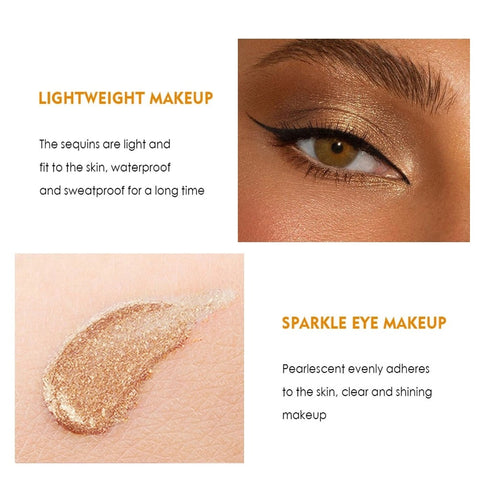 15 Colors Glitter Liquid Eyeshadow