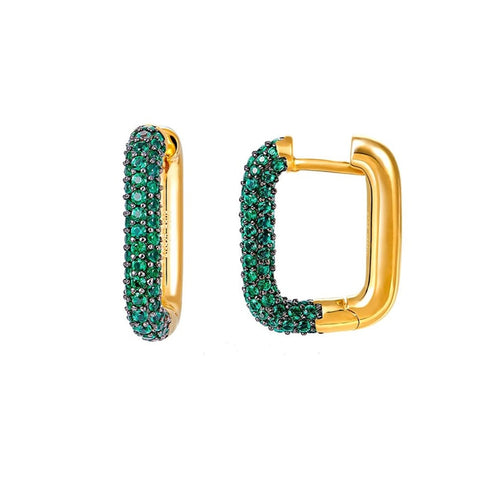 New Women Hoop Dangle Earrings