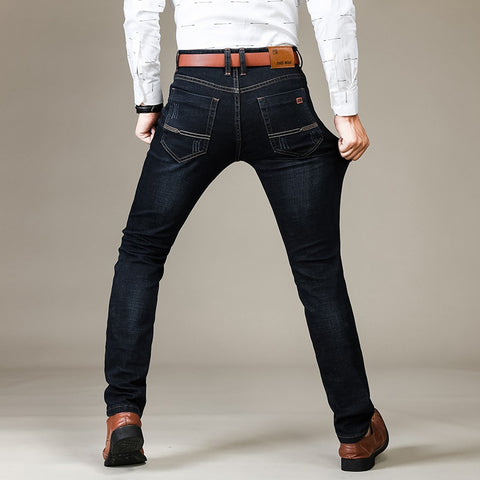 Men Casual Straight Stretch Fashion Trousers