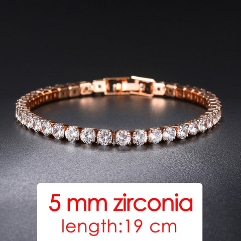Women Fashion Small Cubic Zircon Crystal Bracelets
