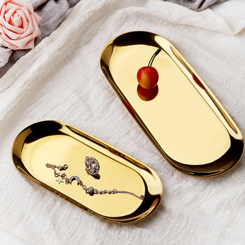 Korean Style Stainless Steel Storage Tray