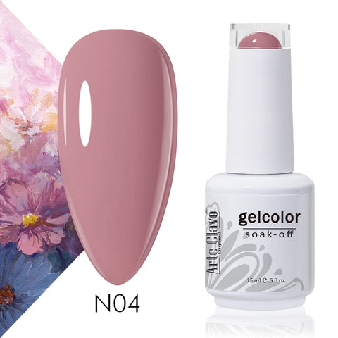 15ml Rose Red Color Series Gel Nail Polish