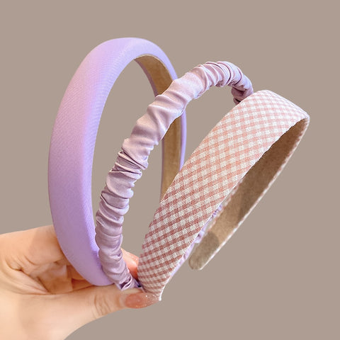 3/6/8PCS Set Fashion Women Cloth Hair Bands