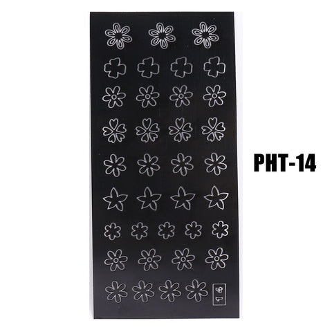 New Heart Butterfly Star Nail Stickers