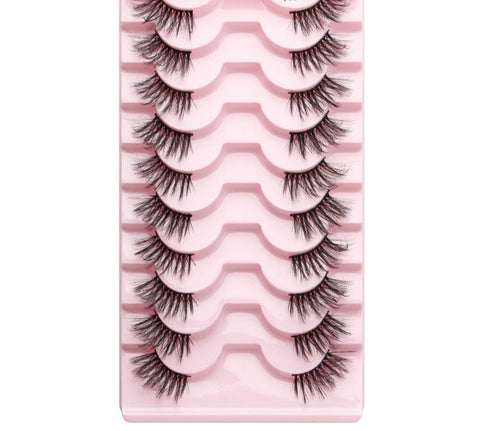 YSDO 3/5/10 Pairs Natural Half Eyelash