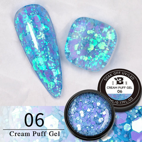 New Chameleon Flake Gel Nail Polish
