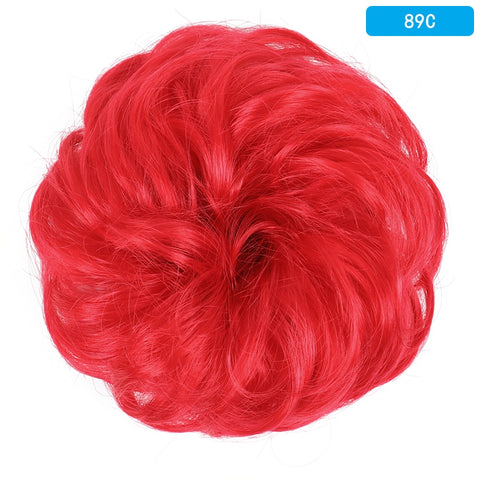 New Synthetic Hair Bun Messy Chignon
