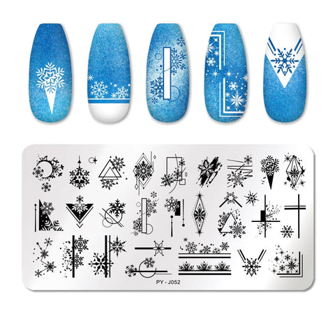 12*6cm Nail Art Templates Stamping Plate