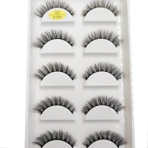 New Natural 3D Mink False Eyelashes