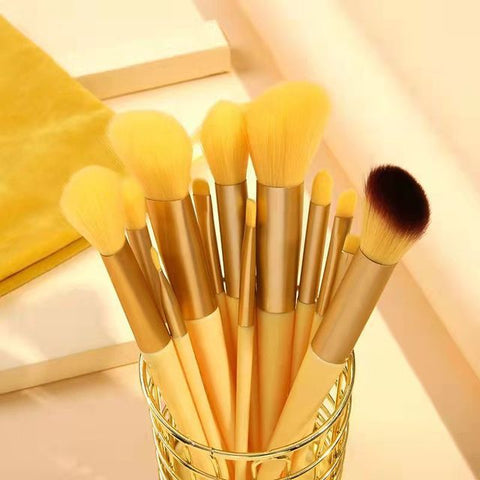 13Pcs Set Soft Fluffy Makeup Brushes
