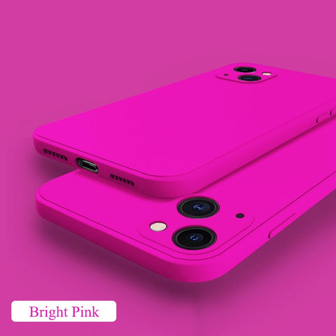 Original Liquid Silicone Square Phone Case