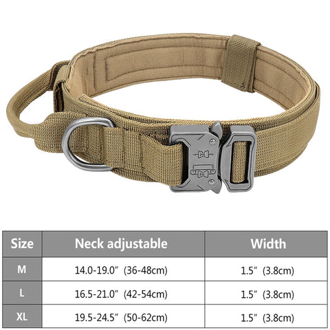 New Tactical Dog Collar
