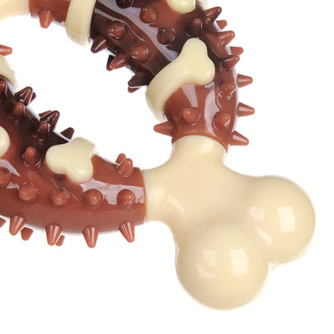 Dog Bone Sharp Teeth Cleaning Chew Toy