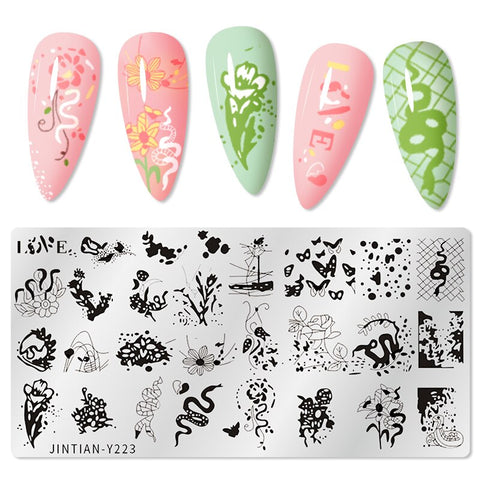 New 12*6cm 2*6cm Nail Art