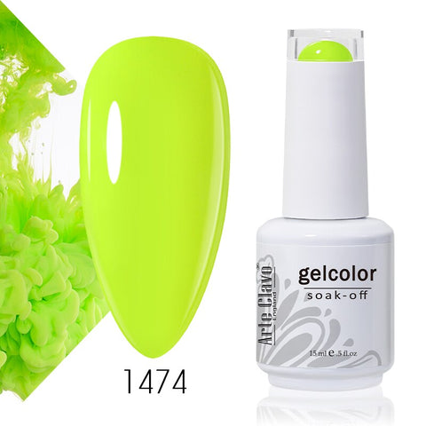 15ml Rose Red Color Series Gel Nail Polish