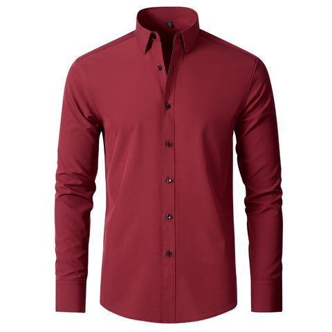 New long-sleeved business casual shirt