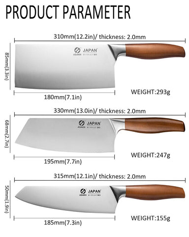 New Professional Japanese Kitchen Chef Knife Set