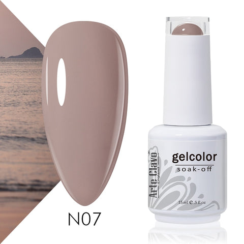 15ml Rose Red Color Series Gel Nail Polish