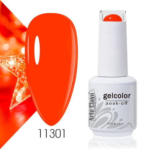 15ml Rose Red Color Series Gel Nail Polish