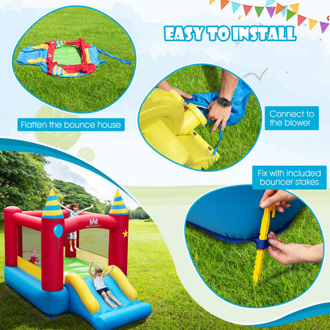 New Costway Inflatable Bounce Castle