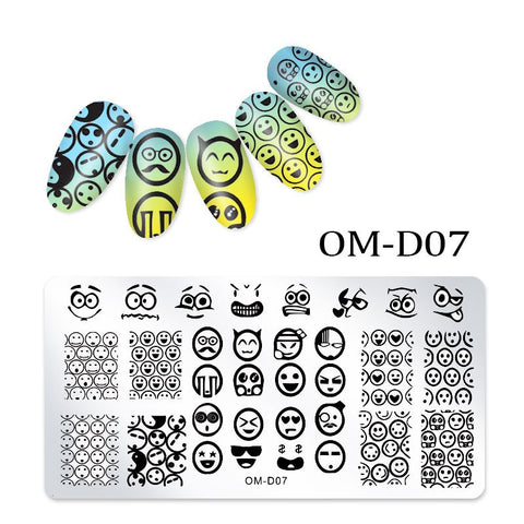 New Lace Flowers Nail Stamping Plates