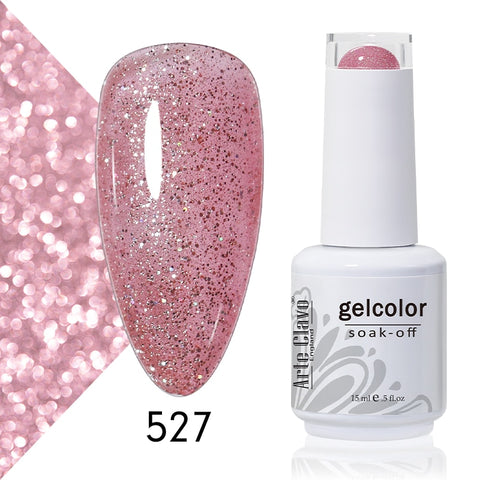 15ml Rose Red Color Series Gel Nail Polish