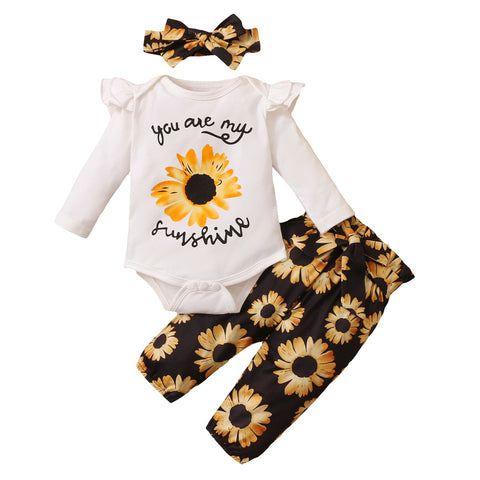 Newborn Infant Autumn 3Pcs Set