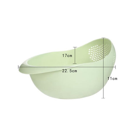 New Rice Sieve Plastic Colander Kitchen Drain Basket