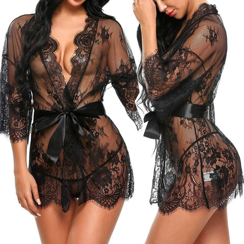 Women Sexy Erotic Sling Lingerie Nightwear