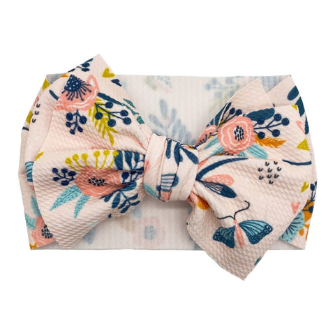 Baby Girls Big Bow Tie Hair Band