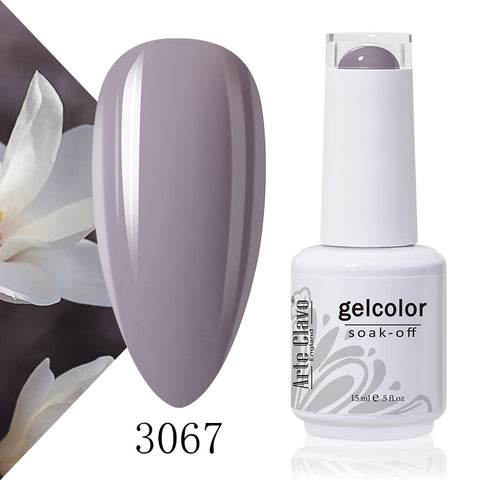 15ml Rose Red Color Series Gel Nail Polish