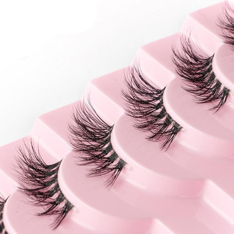 YSDO 3/5/10 Pairs Natural Half Eyelash