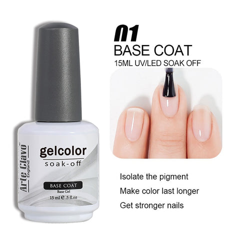 Arte Clavo 15ml Gel Nail Polishes