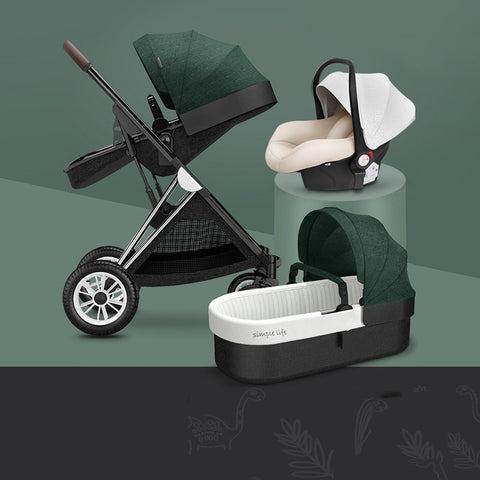 Baby 3 In1  Cariage Travel Stroller