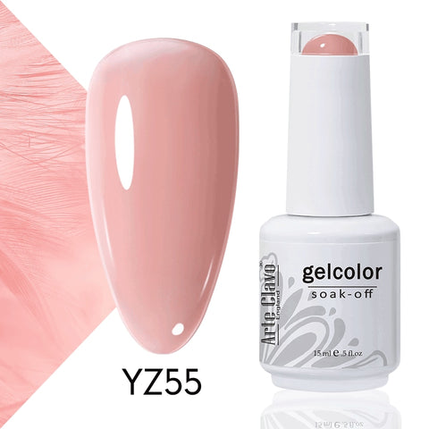 15ml Rose Red Color Series Gel Nail Polish