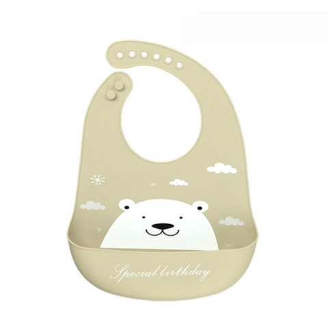 Printed Soft Baby Silicone Bibs