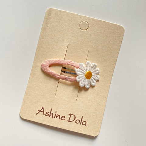 Children Lace White Barette Princess Hooks