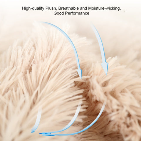 Dog Fluffy Fur Blanket Sleeping Mat