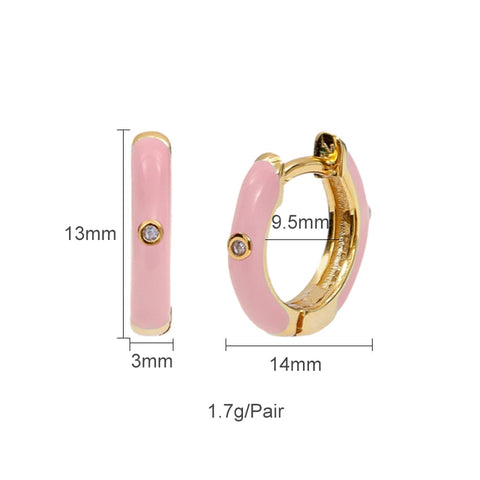 New Women Hoop Dangle Earrings