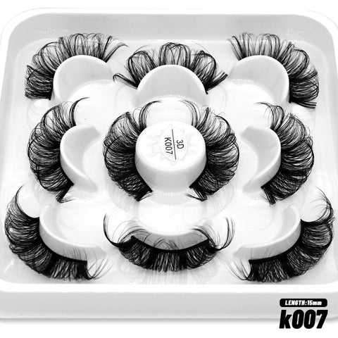 3D False Russian  Eyelashes