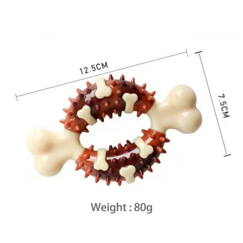 Dog Bone Sharp Teeth Cleaning Chew Toy