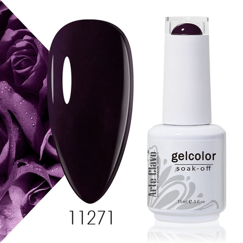 15ml Rose Red Color Series Gel Nail Polish